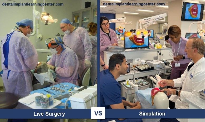 Live Surgery Vs Simulation